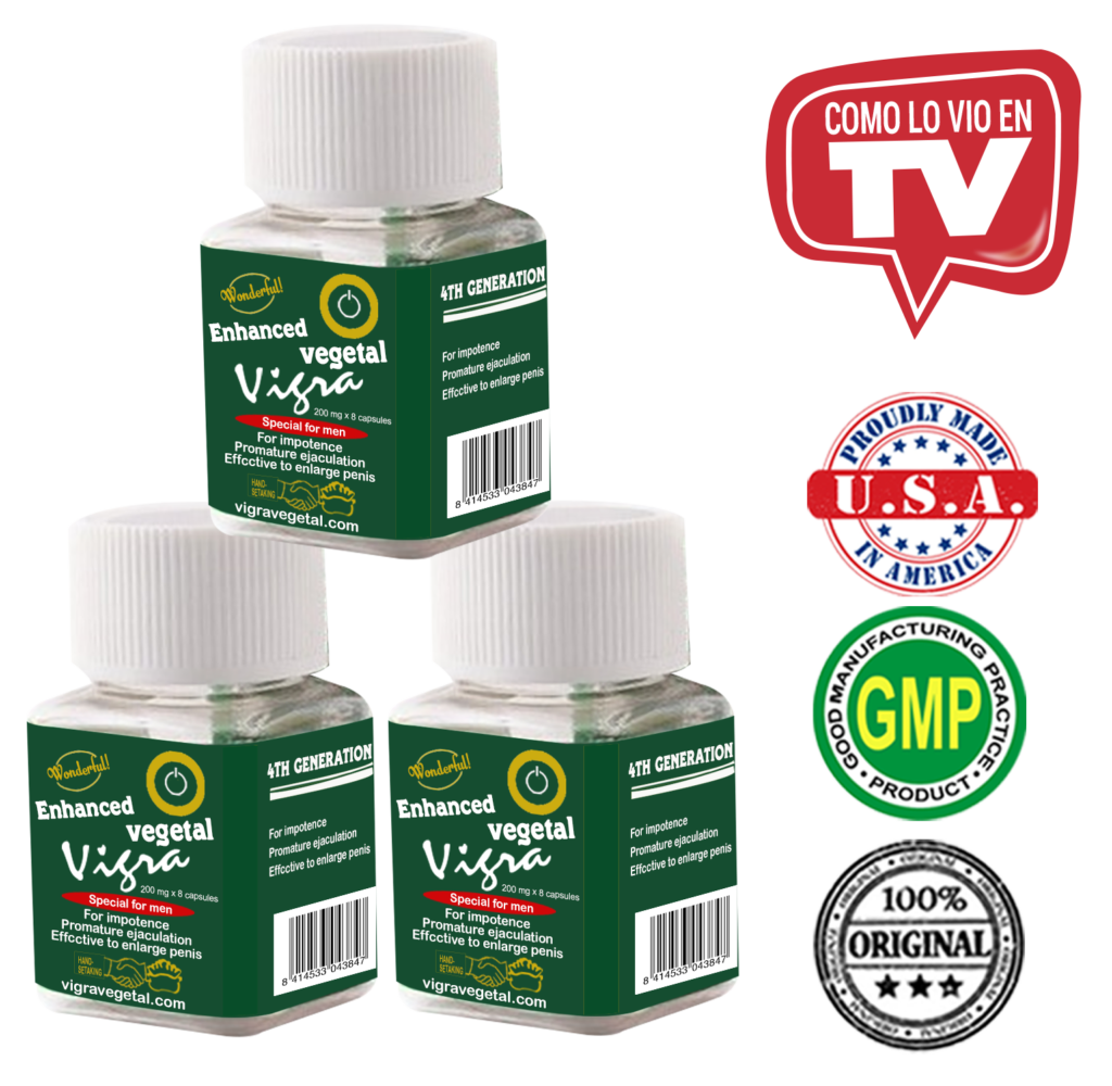 Vigra Vegetal Para Mayor Potencia Y Duracion